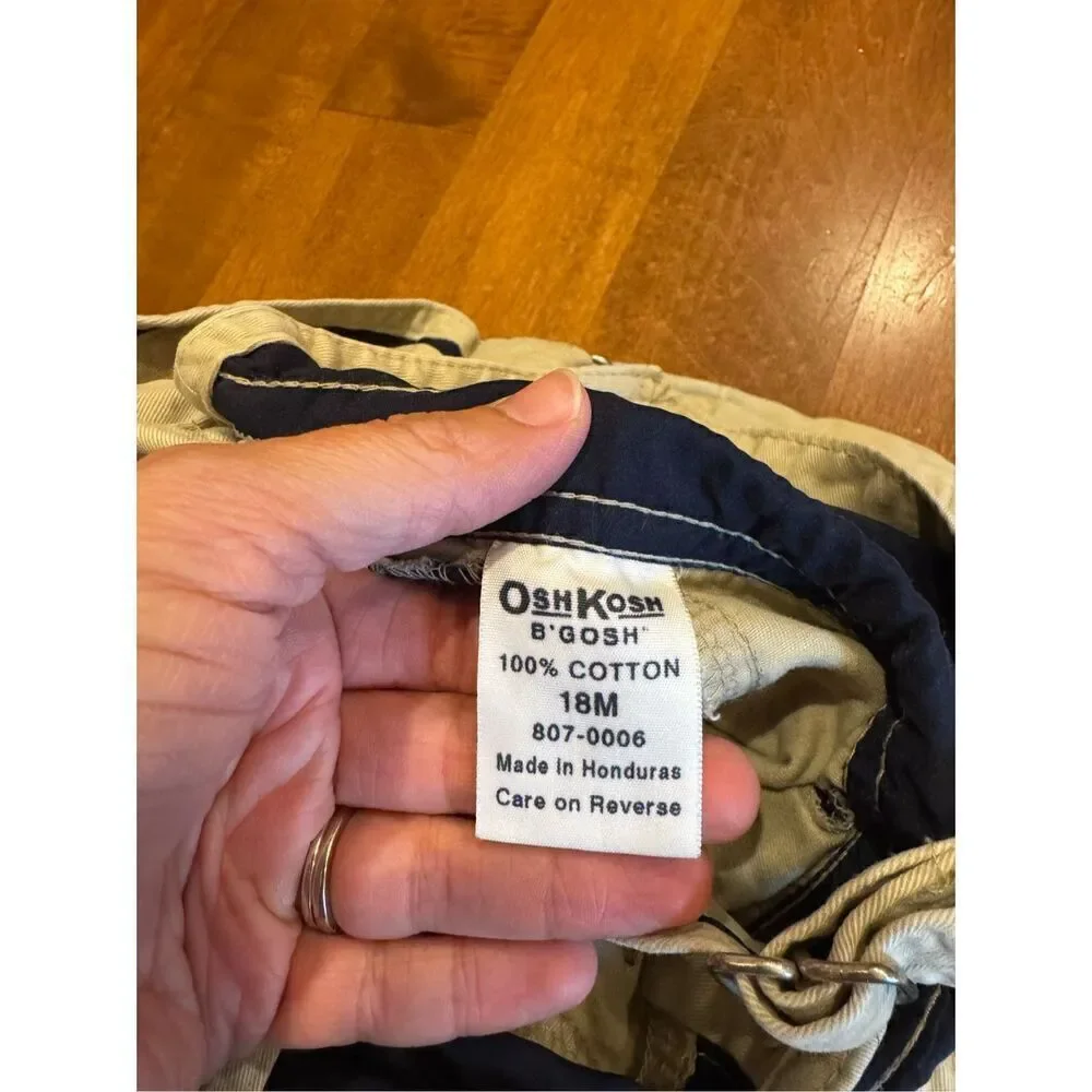boys vintage Oshkosh overalls size 18 months